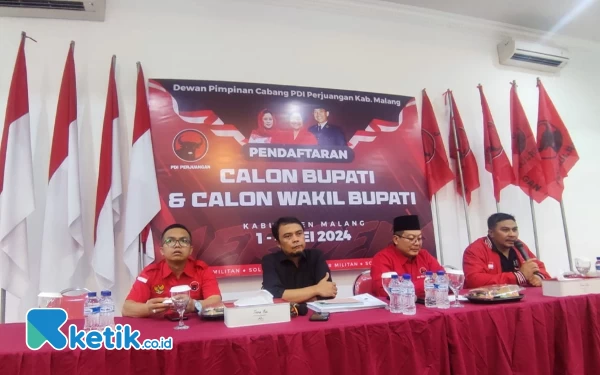 Buka Pendaftaran Cabup Malang, PDI Perjuangan Dinilai Gamang Calonkan Petahana