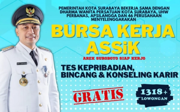 Thumbnail Berita - Pemkot Surabaya Buka Bursa Kerja ASSiK, Tersedia 1318 Lowongan!