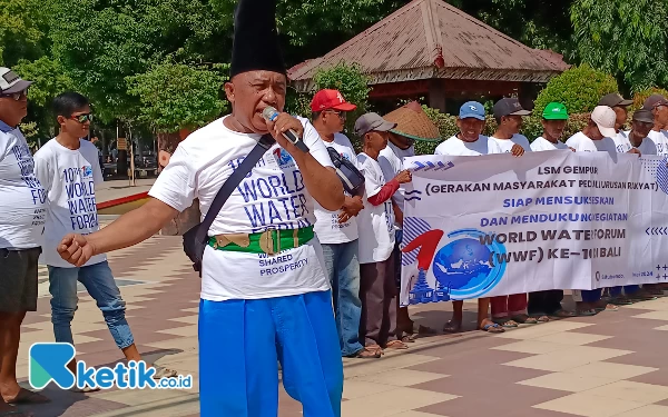 Thumbnail Berita - Dukung WWF di Bali, LSM Gempur Situbondo Gelar Aksi Damai