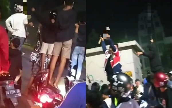 Polisi Pastikan Video Gangster Motor Viral di Media Sosial Lawas 