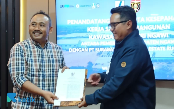 Pemkab Ngawi-PT SIER Teken MoU Bangun Kawasan Industri