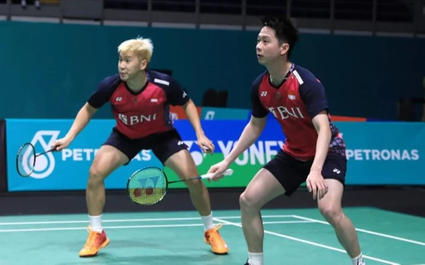 Thumbnail Berita - Kevin/Marcus Pulang Cepat di Malaysia Open, Kevin: Persaingan Makin Ketat