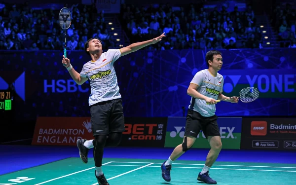 Thumbnail Berita - (Berita Foto) Perjuangan Ahsan/Hendra Menembus Final All England 2023