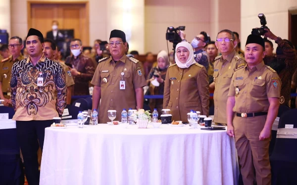 Thumbnail Berita - Hadiri Peluncuran MCP, Khofifah Optimis Pencegahan Korupsi Jatim Semakin Efektif