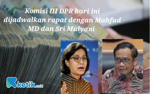 Thumbnail Berita - DPR Hari Ini Rapat Bareng Mahfud-Sri Mulyani Bahas Rp 349 T