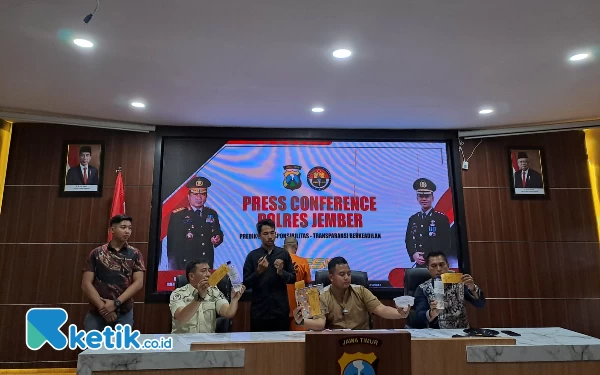 Polres Jember Tangkap Pengedar Benih Lobster Ilegal