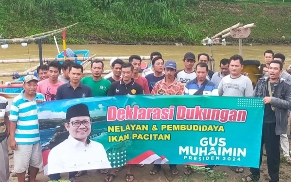 Thumbnail Berita - Nelayan dan Pembudidaya Ikan Pacitan Deklarasi Gus Muhaimin Presiden RI 2024