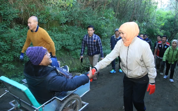 Thumbnail Berita - Wujudkan Pembangunan Berkelanjutan, Gubernur Khofifah Bentuk Forum Geopark