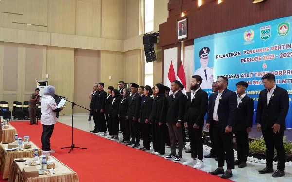 Pengurus Baru Pertina Kota Batu Bertekad Pertahankan Medali Porprov Jatim