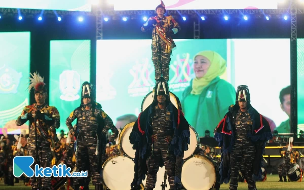 Upacara Pembukaan Meriah dan Bertabur Bintang, Porprov Jatim VIII 2023 Resmi Dimulai