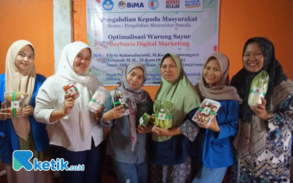 Thumbnail Berita - ITPA Optimalisasi Warung Sayur Berbasis Digital Marketing