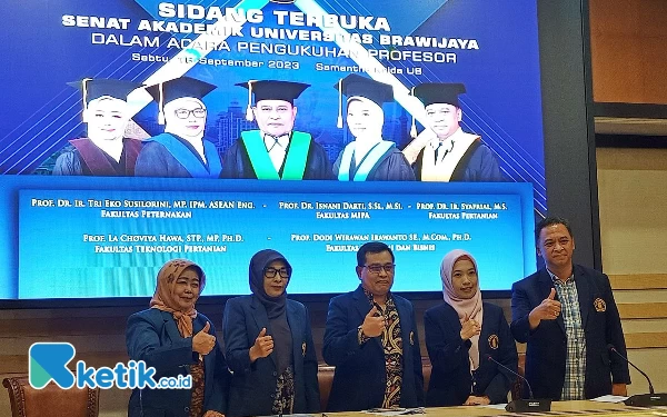 Thumbnail Berita - Universitas Brawijaya Kembali Kukuhkan Lima Profesor