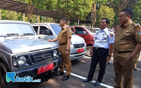 Thumbnail Berita - Pj Wali Kota Cek Kondisi Kendaraan Dinas di Lingkungan Pemkot Pagaralam