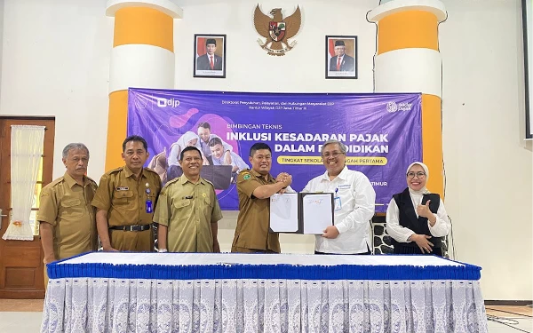 Materi Perpajakan Bakal Diadopsi dalam Kurikulum Pendidikan 30 SMP Negeri di Kota Malang