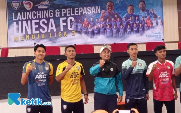 Thumbnail Berita - Unesa FC Siap Jadi Kuda Hitam di Liga 3 PSSI Jatim