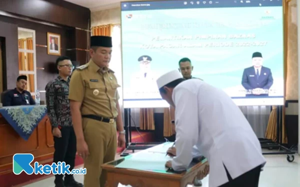 Resmi Dilantik, Ini Pesan Pj Wali Kota Pagaralam kepada Pengurus Baznas