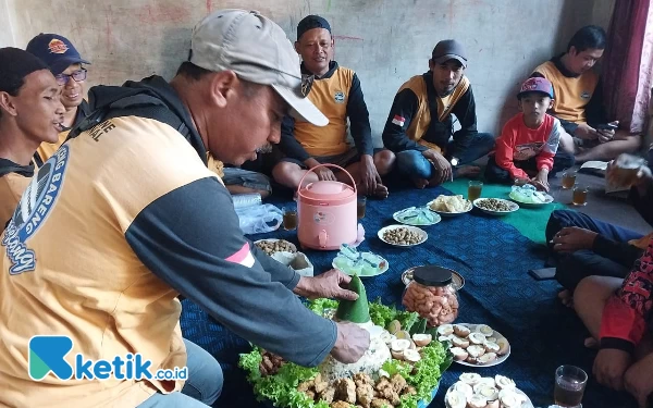 Potong Tumpeng dan Mabar Tandai HUT ke-4  Komunitas Mancing Nguceng Bareng Magelang