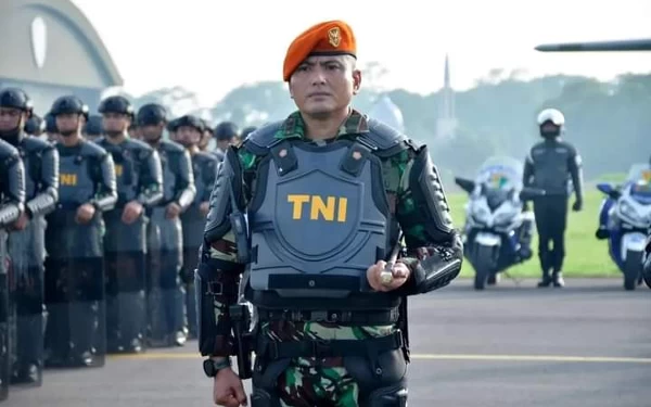 Thumbnail Berita - Gelar Apel Pengamanan Pemilu 2024, TNI Tegaskan Jaga Netralitas