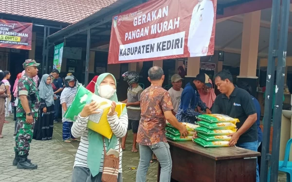 Thumbnail Berita - Jelang Ramadan, 22 Titik Posko Pangan Murah Disediakan Pemkab Kediri Atasi Lonjakan Sembako Naik