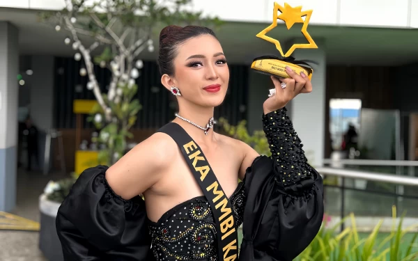 Thumbnail Berita - Eka Sulastri, Peraih Selempang Miss Mega Bintang Indonesia Kalbar 2024