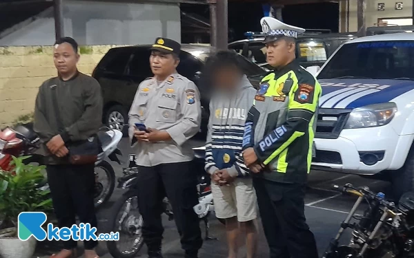 Thumbnail Berita - Balap Liar Berujung Tabrakan Saat Ngabuburit, Pria Ini Diamankan Polres Malang