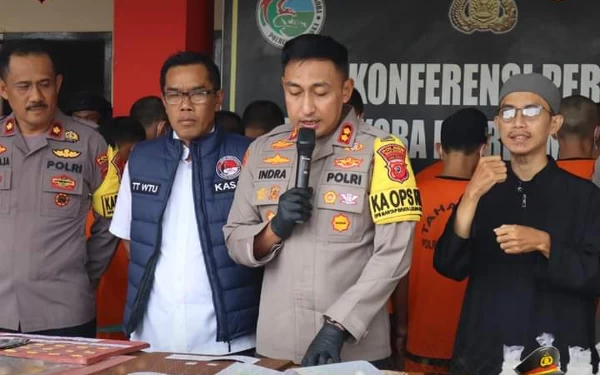 Thumbnail Berita - Triwulan Pertama 2024, Polres Majalengka Ungkap 14 Kasus Narkoba