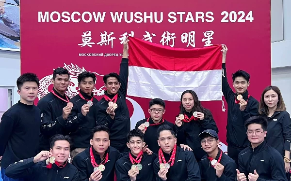 Thumbnail Berita - Cabor Wushu Jatim Raih Lima Medali Emas di  Moscow Wushu Stars 2024