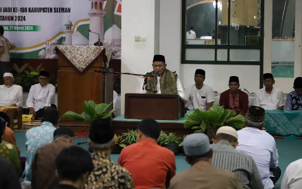 Thumbnail Berita - Pemkab Sleman Peringati Nuzulul Quran, Doa Syukur Sambut Hari Jadi Ke-108