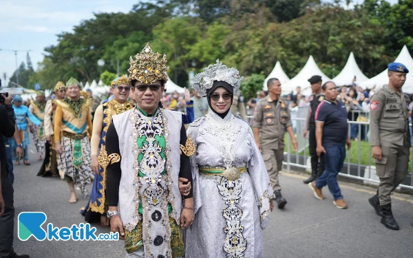 Bupati Bandung Maknai Semarak Karnaval Budaya Bedas Dalam Rangka Tingkatkan Daya Saing Daerah