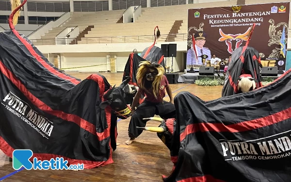 Thumbnail Berita - Festival Bantengan Kedungkandang Kota Malang Dibuka, 120 Banteng Bakal Tampil Hibur Warga