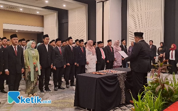 93 Panwascam Pilkada 2024 Resmi Dilantik, Ketua Bawaslu Jember: Besok Langsung Kerja