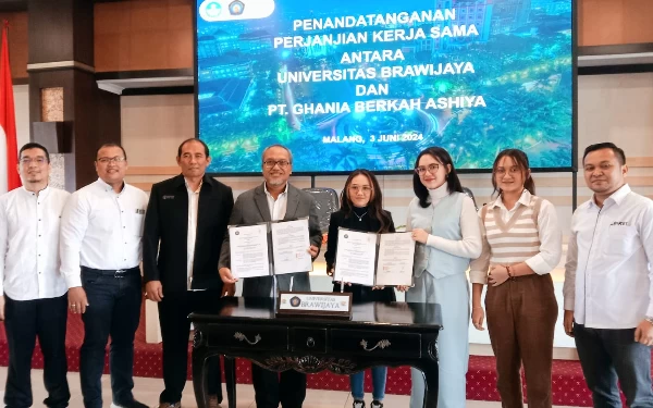 Thumbnail Berita - Kembangkan Produk Skincare, Happy Asmara kerjasama Bisnis dengan Universitas Brawijaya