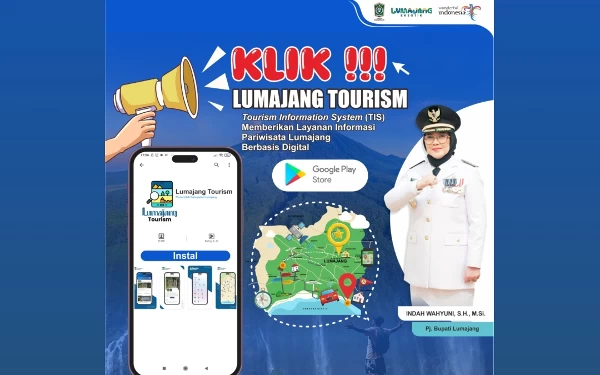 Thumbnail Berita - Jelajahi Wisata, Kuliner Sampai Event Lumajang Melalui Aplikasi TIS