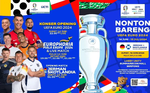 Saksikan Europhoria Pesta Sepak Bola Eropa Terbesar EURO 2024, hanya di RCTI!