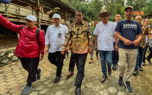 Menteri Pertanian RI Apresiasi Upaya Peternak Sleman Mengembangkan Kambing Perah