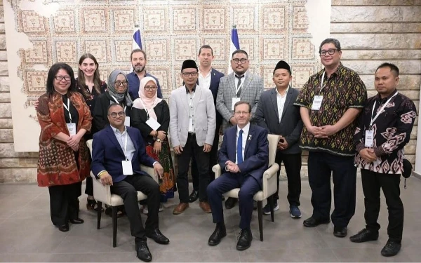 Thumbnail Berita - Ini 5 Tokoh Muda NU yang Bertemu Presiden Israel