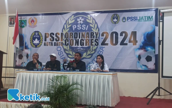 Thumbnail Berita - Kongres Tahunan Askot PSSI Kota Batu Diwarnai Pengunduran Diri Exco