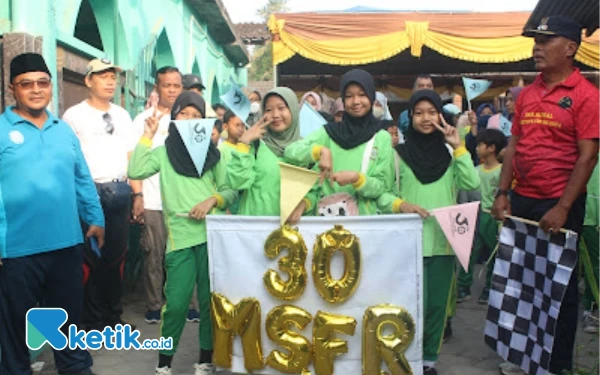 Thumbnail Berita - Jalan Sehat Tandai Puncak Peringatan Milad ke-30 SD Muhammadiyah Sangonan IV Sleman