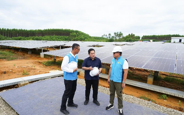 Thumbnail Berita - PLTS IKN Siapkan Listrik Kapasitas 1,5 Megawatt untuk Sukseskan Perayaan HUT ke-79 RI