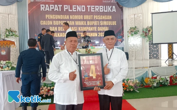 Thumbnail Berita - MYU, Paslon Mawardi-Yusran dapat Nomor Urut 4 di Pilkada Simeulue