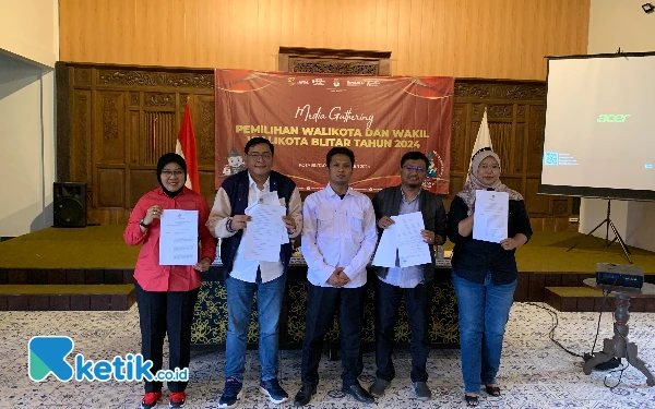 Thumbnail Berita - KPU Kota Blitar Gelar Media Gathering Pilwali 2024, Masa Kampanye Dimulai