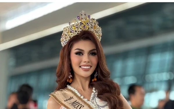 Thumbnail Miss Grand Indonesia 2024, Nova Liana berangkat ke Kamboja untuk mengikuti ajang Miss Grand International (03/10/2024) (Foto: Instagram @valdeznova)