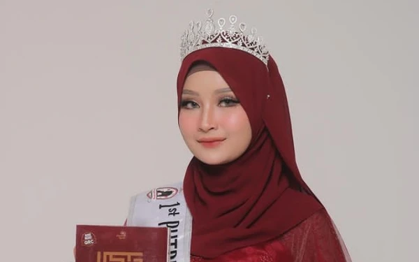 Thumbnail RU 1 Putri Hijabfluencer Jabar 2024, Indah Annisa Putri (Foto: Instagram @indahasptrrrr_)