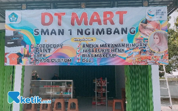 Berawal dari Kantin, DT Mart SMAN 1 Ngimbang Bawa Keuntungan Bagi Usaha Siswa