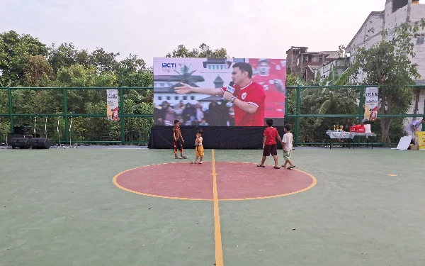 Thumbnail Berita - Meriahkan Laga Indonesia vs China, EO Zoom Media Solution Gelar Nobar di Festival SIDOI