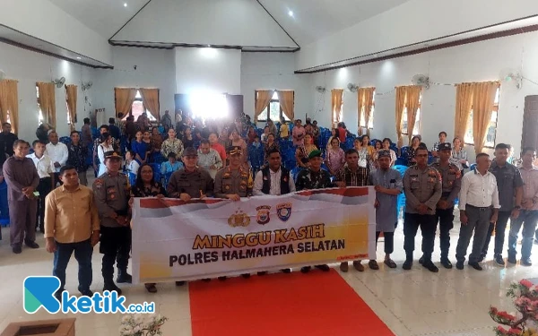 Thumbnail Berita - Bawaslu Gandeng Polres Halsel Gelar Sosialisasi dan Deklarasi Pilkada Damai