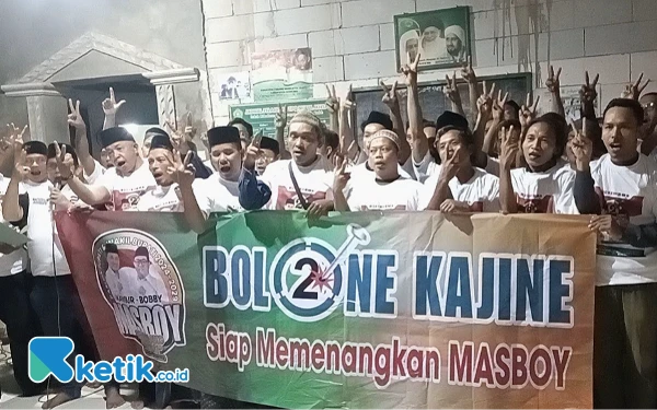 Bolone Kajine Kecamatan Bodeh Siap Menangkan Paslon Mansur-Bobby di Pilkada Pemalang