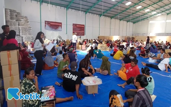 Ditarget 4 Hari, KPU Kabupaten Kediri Mulai Lipat Surat Suara Pilkada 2024