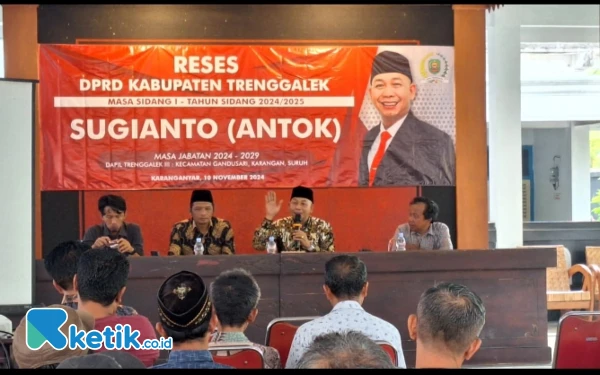 Thumbnail Berita - Anggota DPRD Trenggalek Sugianto Perjuangkan Aspirasi Warga Desa Karanganyar Gandusari