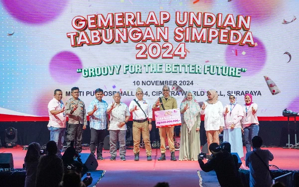 Thumbnail Berita - Bank Jatim Gelar Gemerlap Undian Tabungan Simpeda, Total Hadiah Rp6,65 Miliar